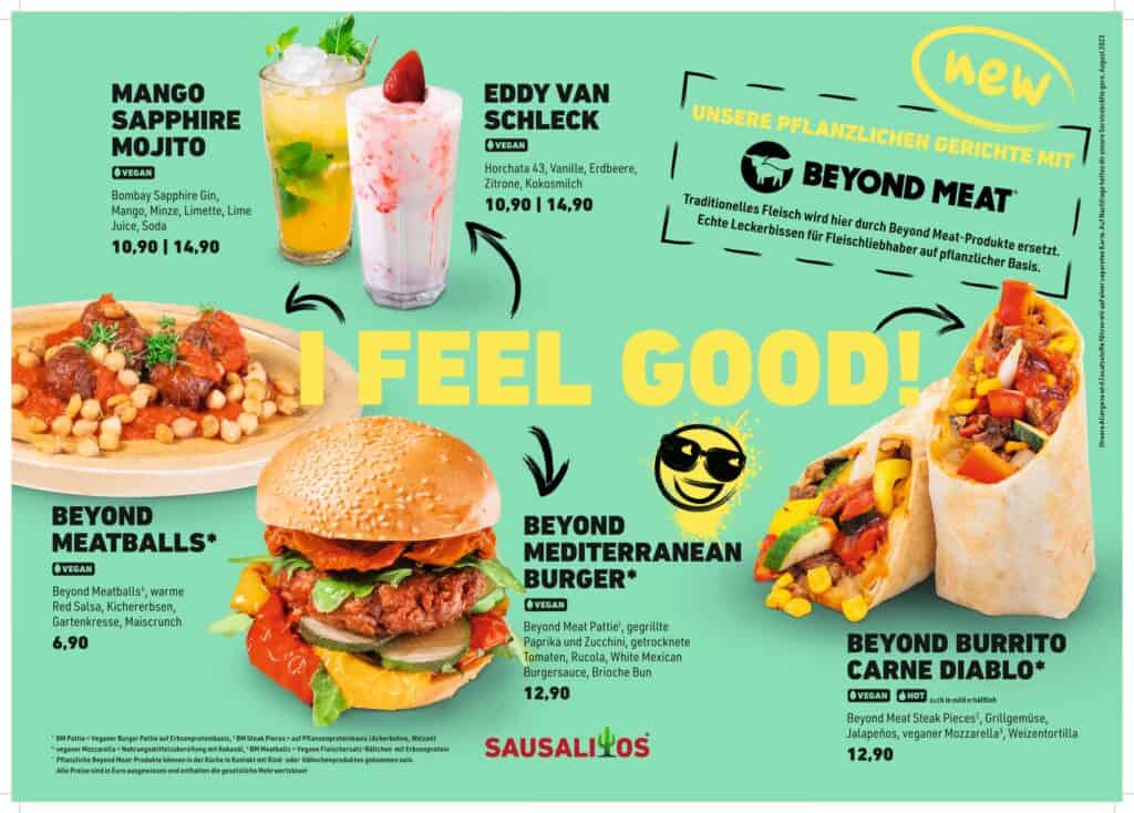 Beyond Steak von Beyond Meat® ab sofort bei SAUSALITOS erhältlich