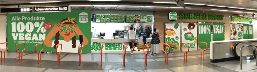 burger king restaurant in wien