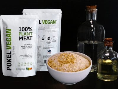 Pokel vegan and basic ingredients