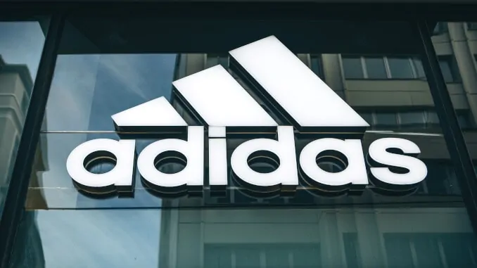 Adidas-Logo Geschäft