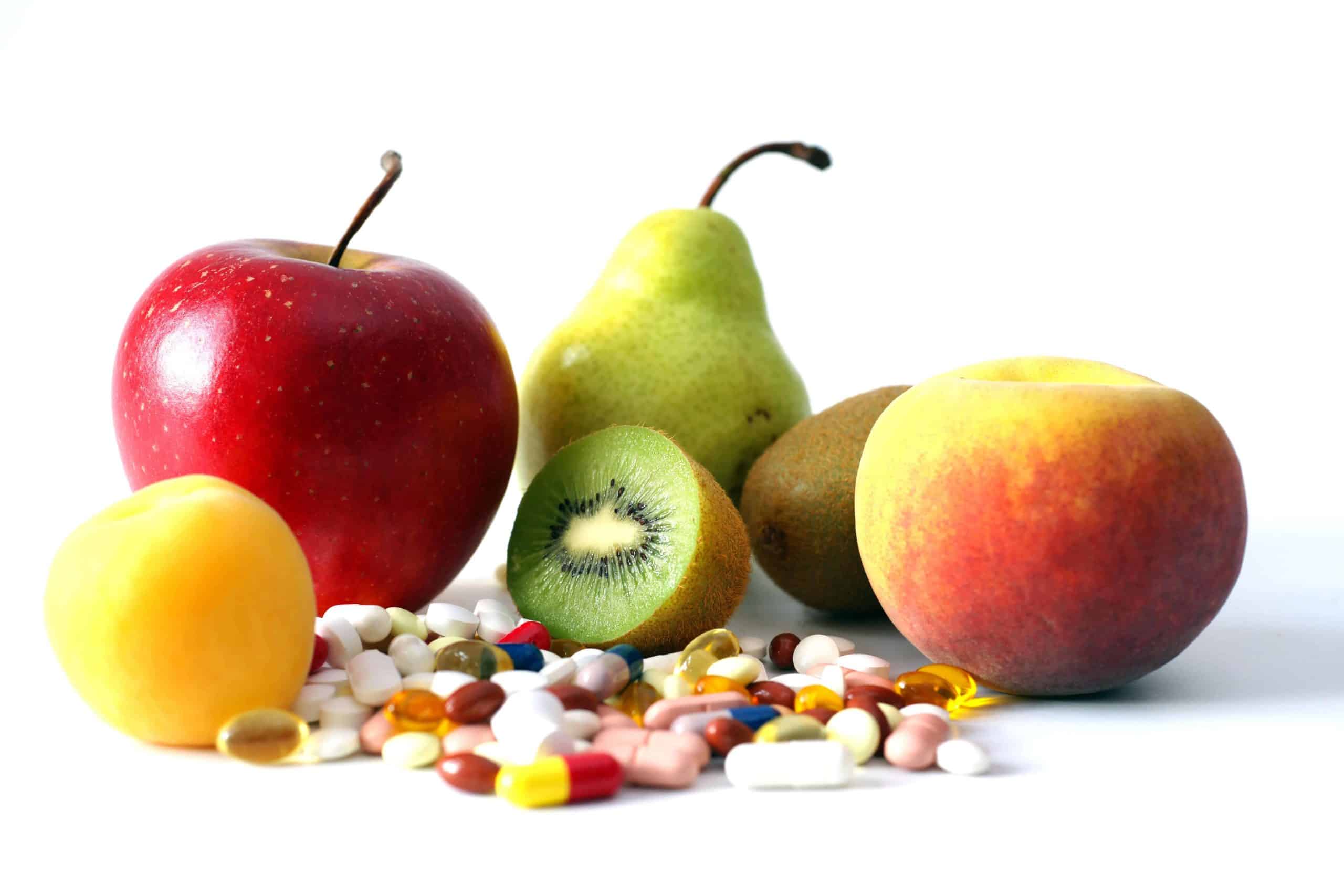 Vitamintabletten apfel birne kiwi zitrone