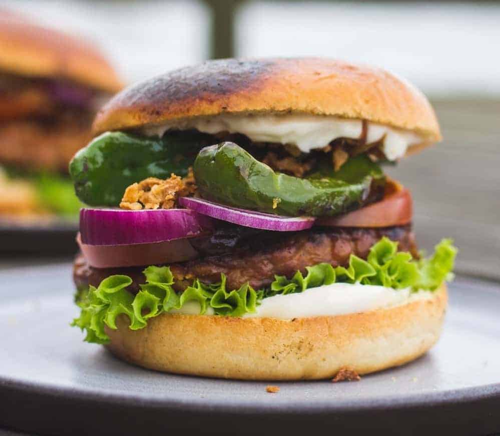 Pflanzlicher burger
