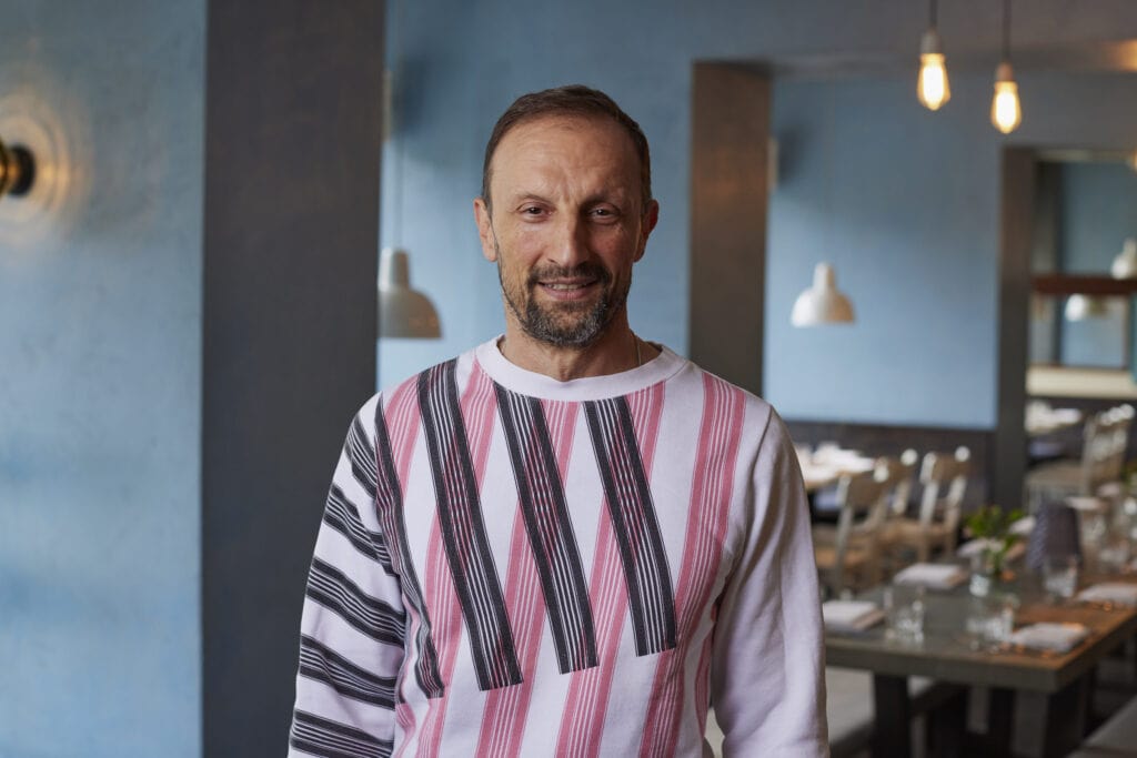 Ilhami terzi, der besitzer des kopps-restaurants