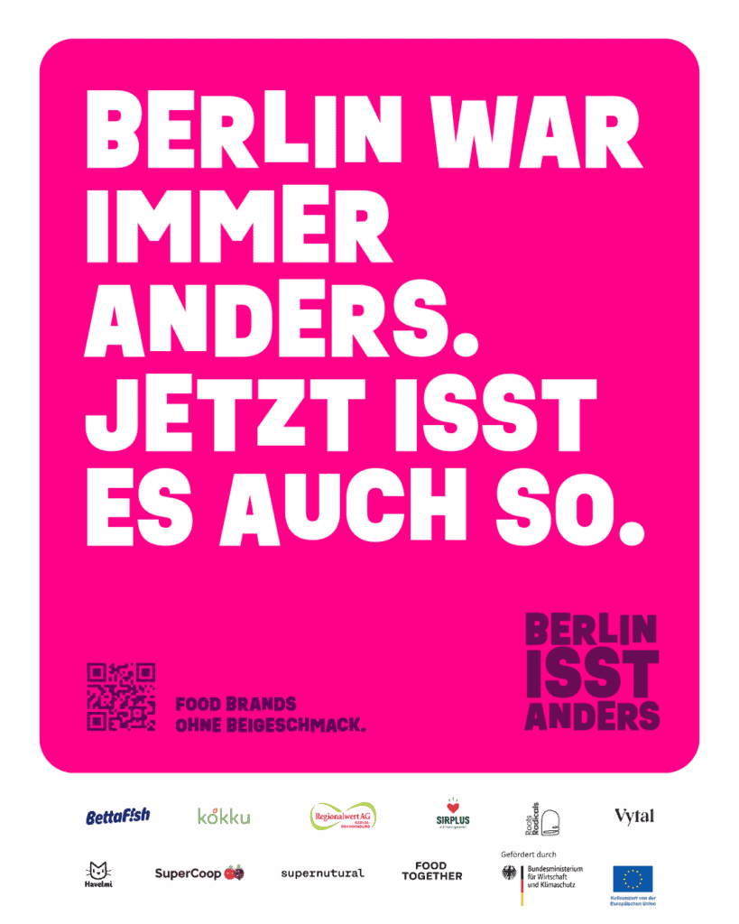Berlin isst anders kampagne