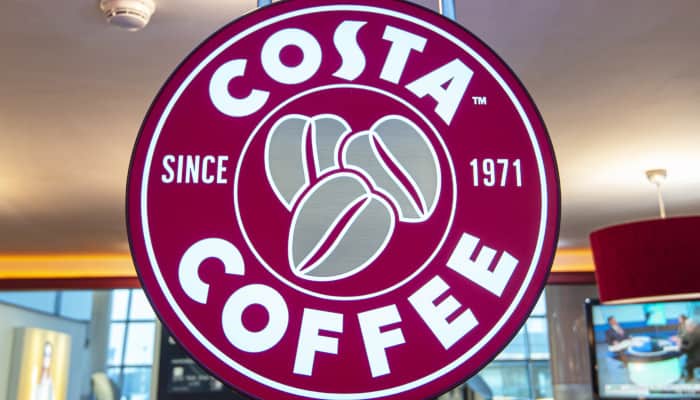 Neue vegane und vegetarische lebensmittel costa-coffee-logo_adobestock