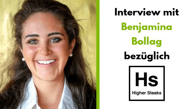 Benjamina Bollag – CEO & Gründerin von Higher Steaks