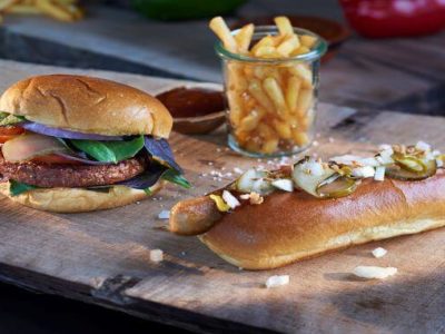 Dupont II vegan burger & hotdog - DuPont NB PLANT-TEX