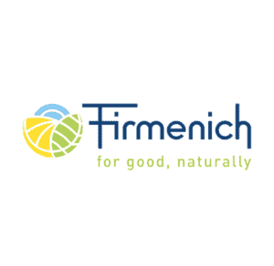 Firmenich for good naturally logo white baseline 0