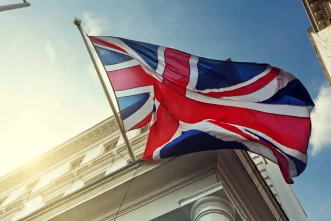 Großbritannien England Flagge