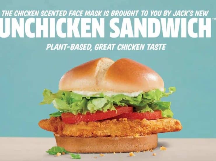 Jack in the box sandwich chicken