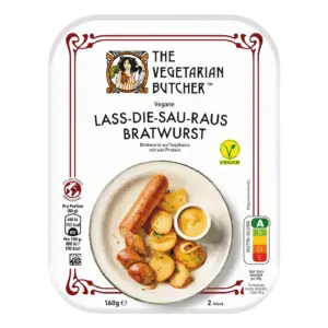 the vegetarian butcher bratwurst