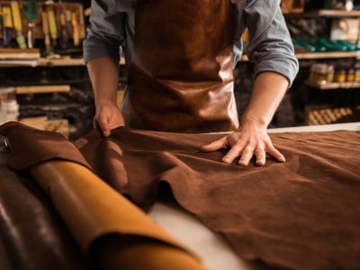 Leder-Kunstleder
