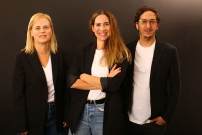 Gründer, von rechts nach links: liran gruda, hadar ekhoiz razmovich, dr. Tali feldman sivan