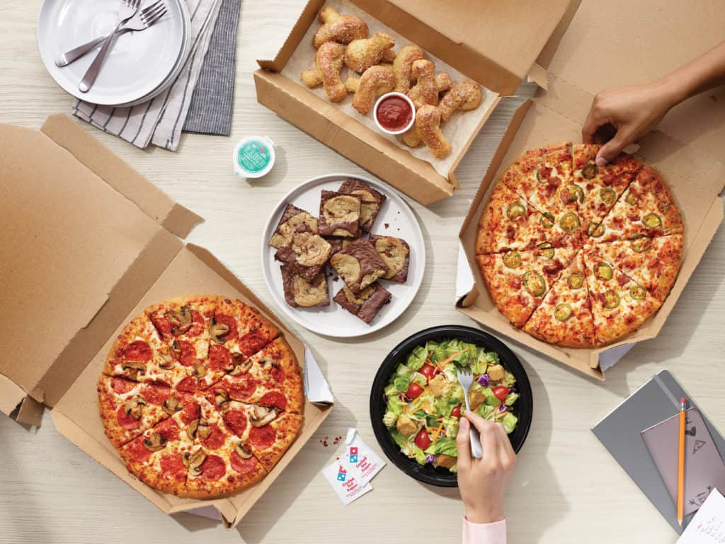 dominos pizza fast food