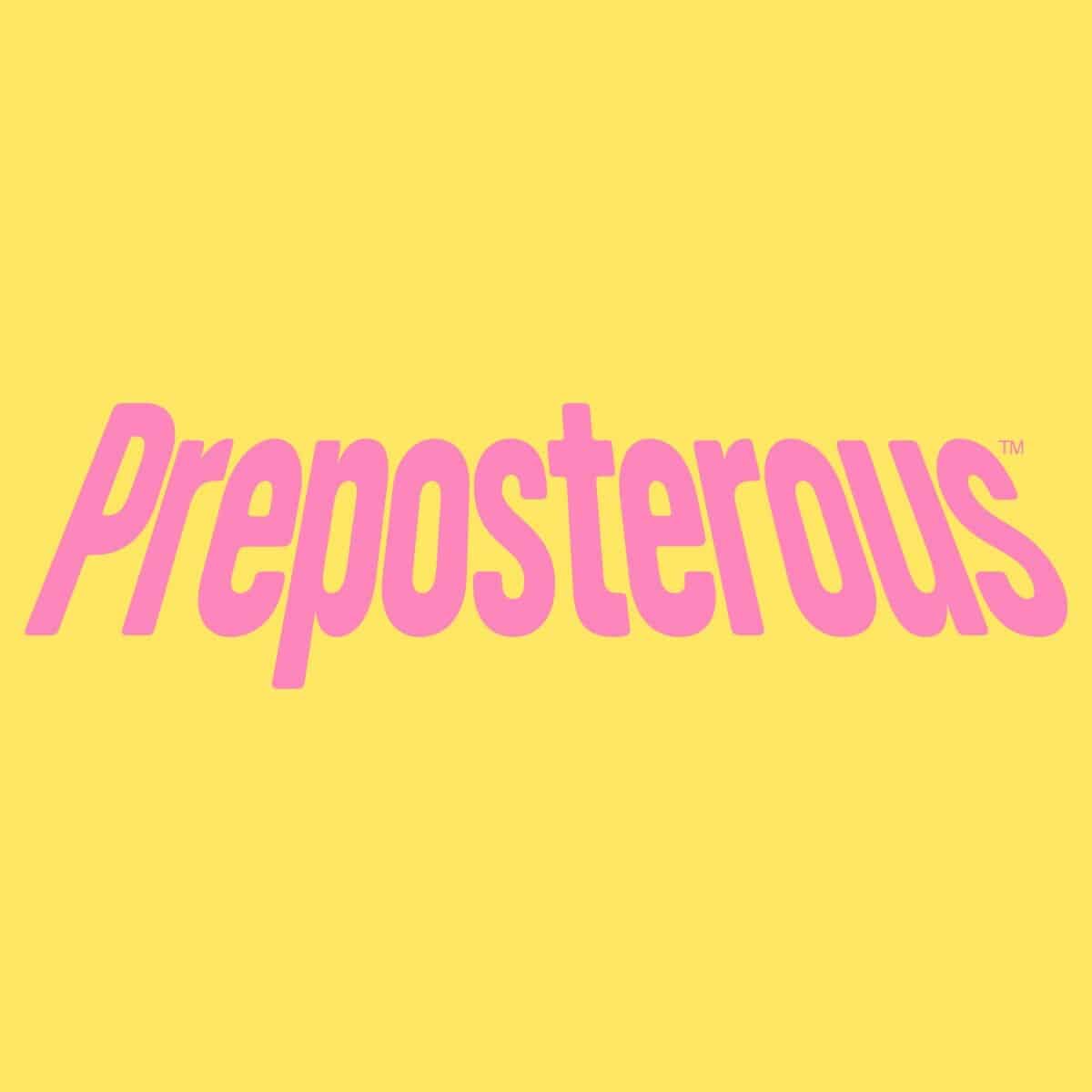 Preposterous foods logo