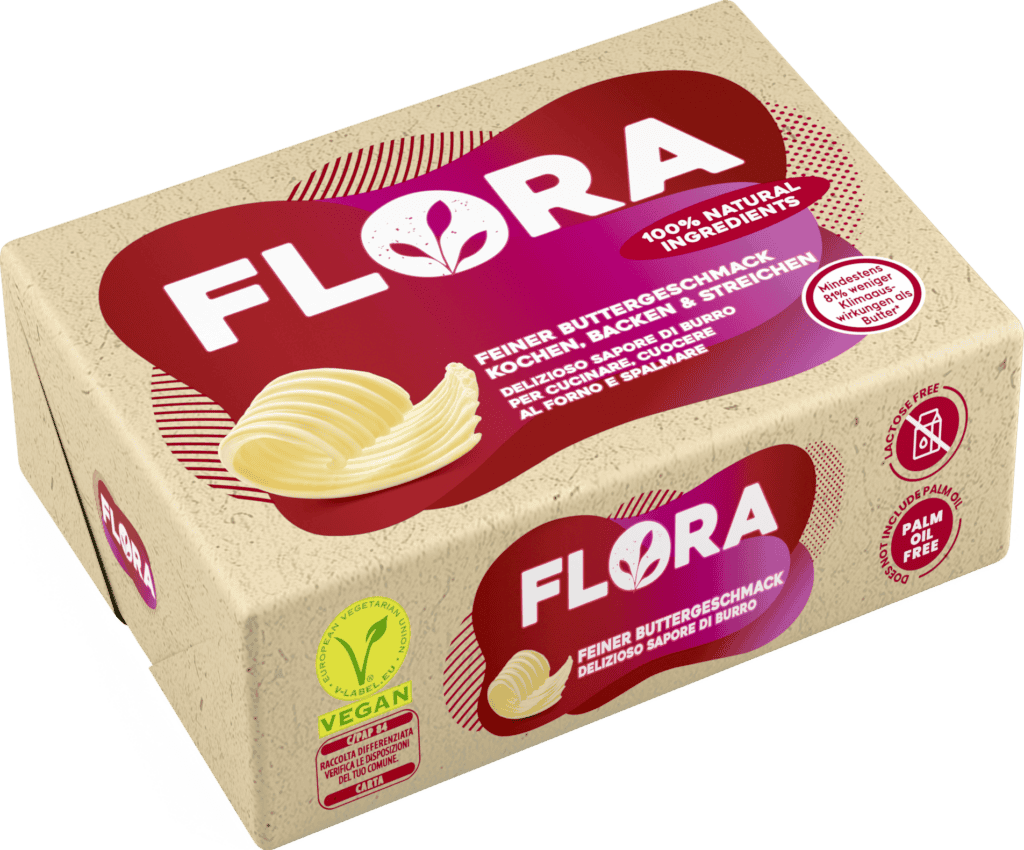 Packshot flora wrapper 3d
