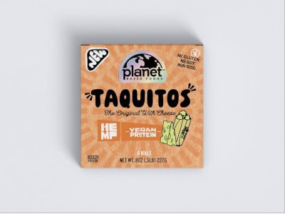 Planet Based Foods Taquitos Made with Hemp Based Meat 1