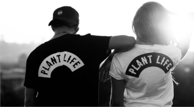 Plant faced clothing vegane streetwear