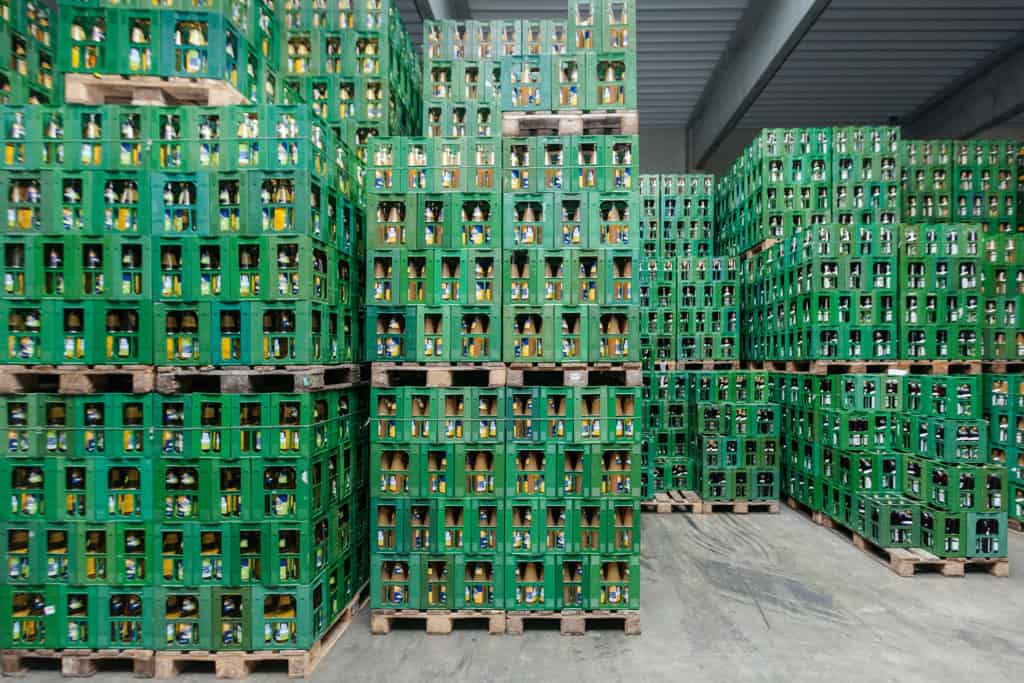 Fruchtsaft im lager