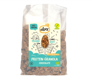 Protein granola chocolate