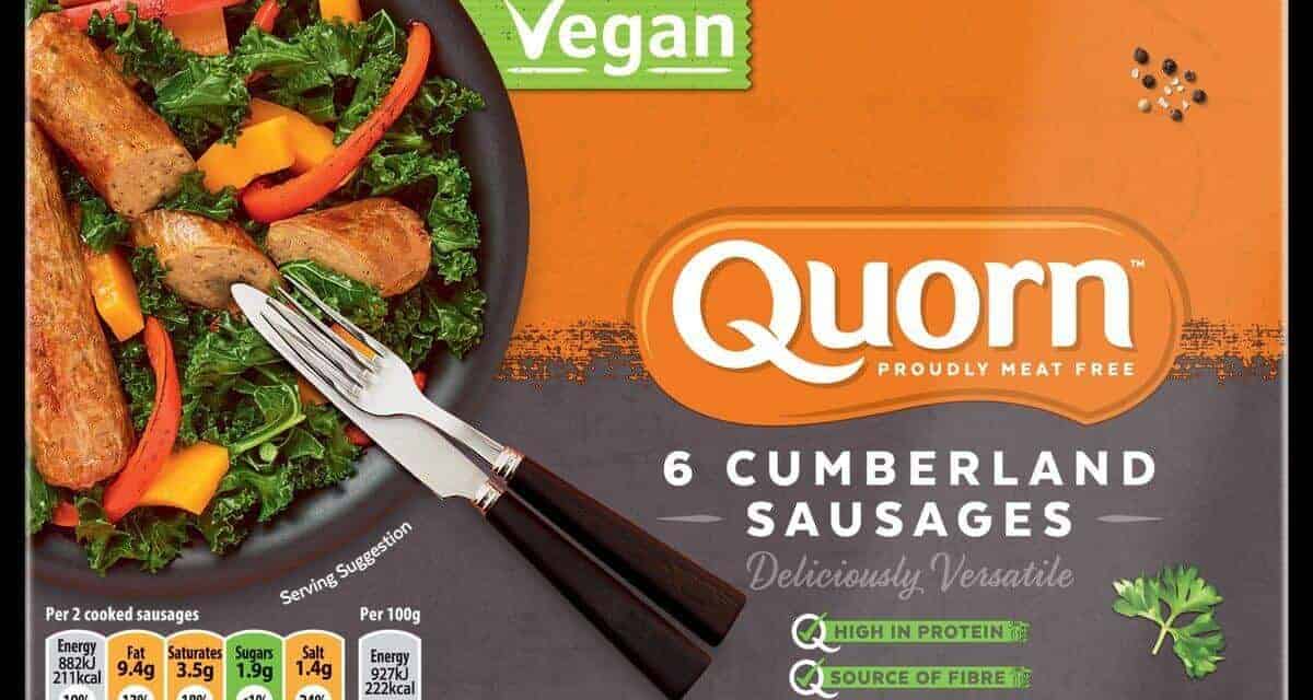 Quorn cumberland wurst