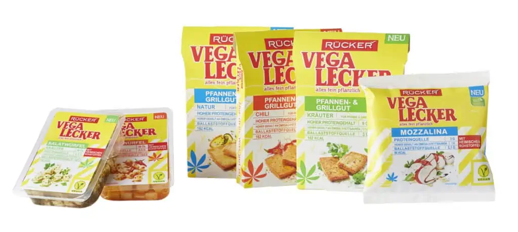 rücker veganes sortiment
