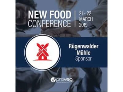 Rügenwalder Mühle Sponsor New Food Conference