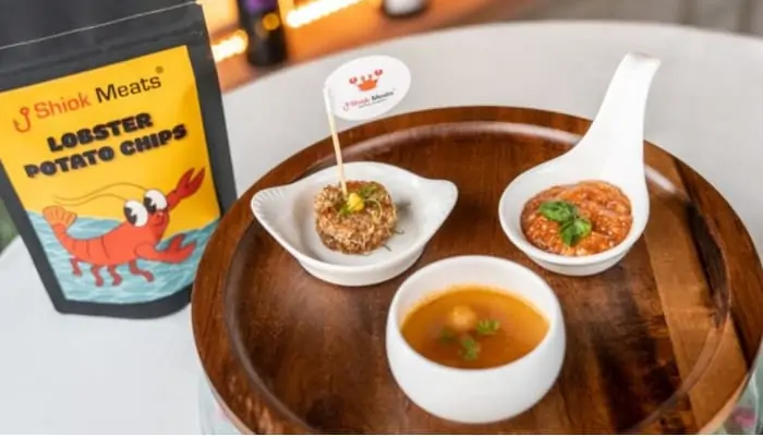 Mini-Fabrik für gezüchtete Meeresfrüchte Shiok Meats