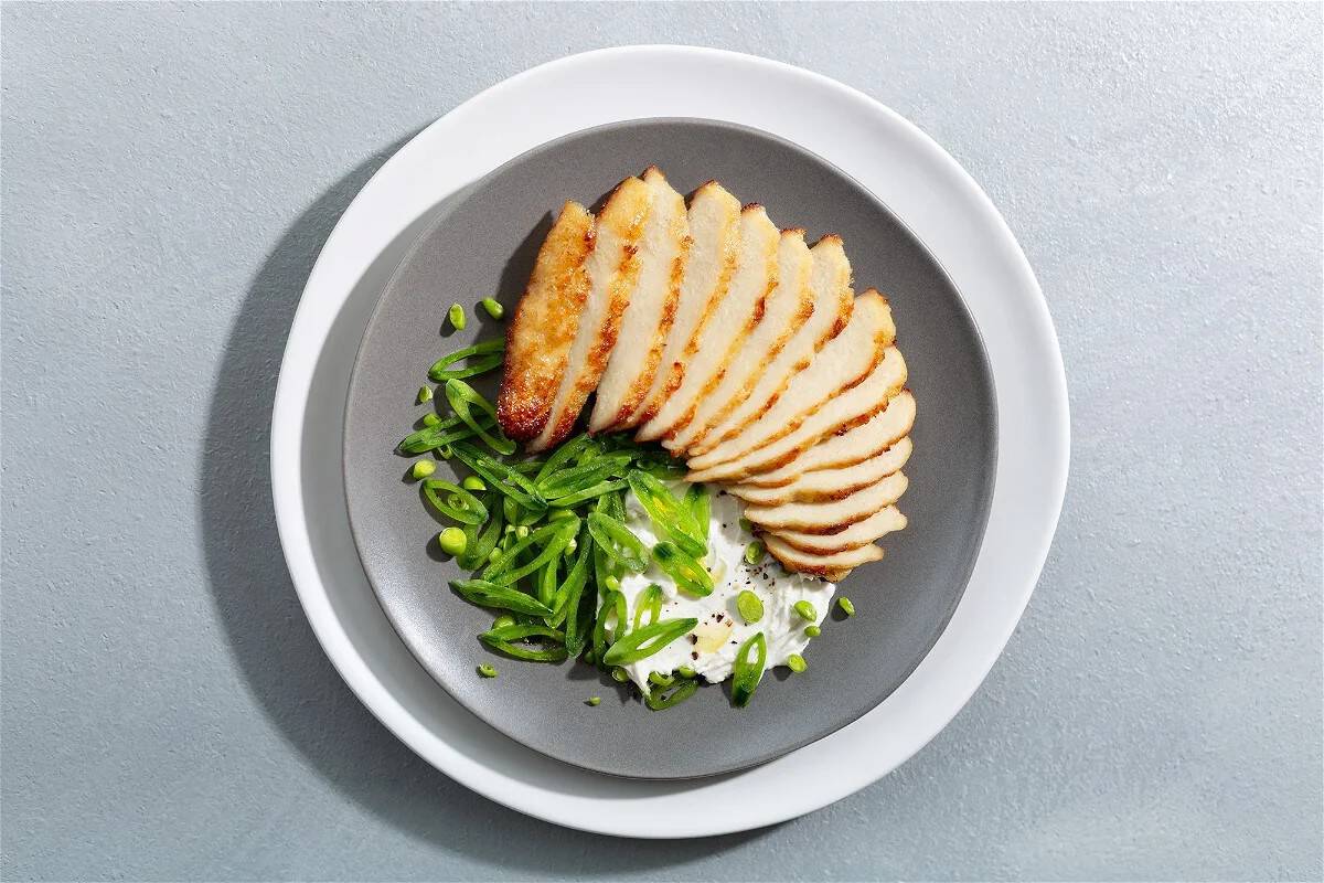 Upside foods cultured meat chicken