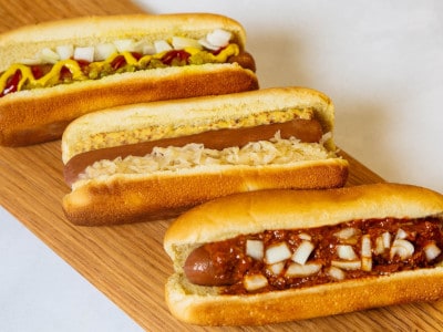 UpsideFoods Hot Dogs Zellfutter ohne tierische Bestandteile 1