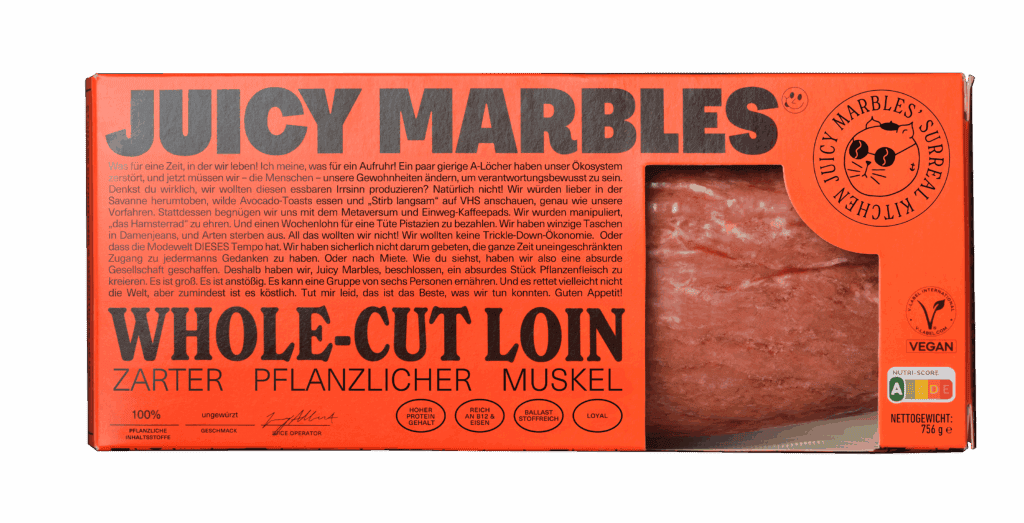Whole cut loin copyright juicy marbles