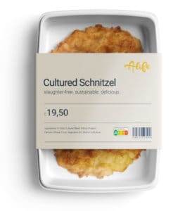 Cultured schnitzel