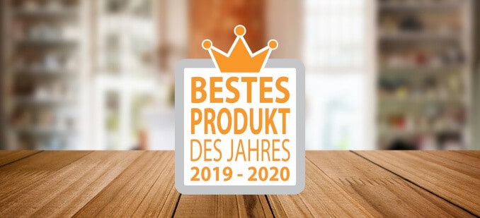 Bestes produkt des jahres logo