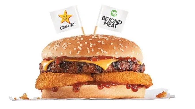 beyond meat carls jr