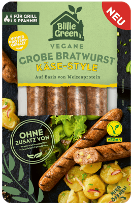 Billie green bratwurst