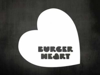Burger heart logo