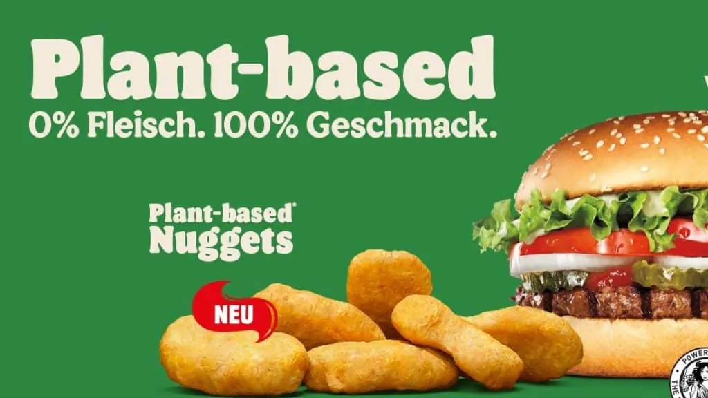plant based burger king