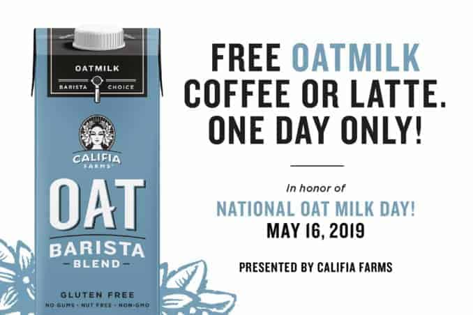 Naltional oat milk day banner