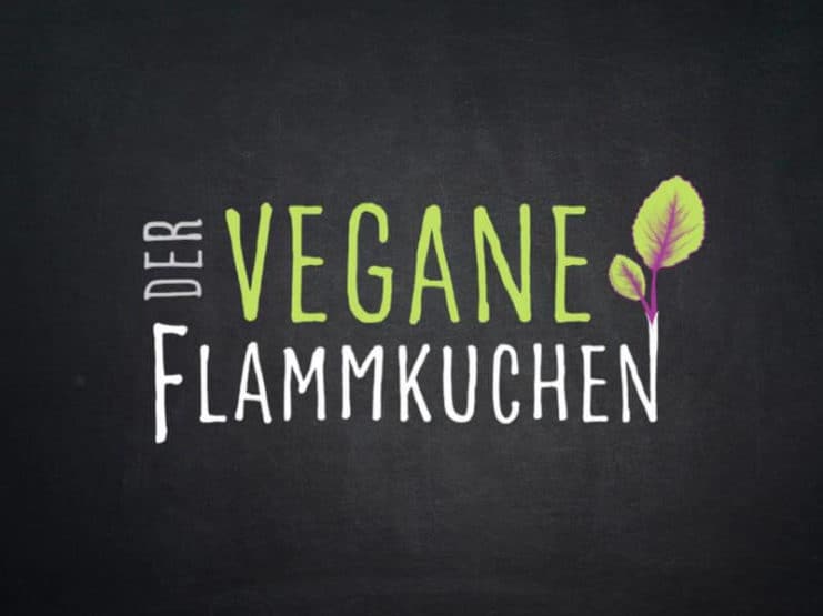 der vegane flammkuchen