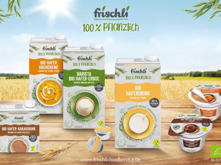 frischli Pressebild Bio Haferprodukte