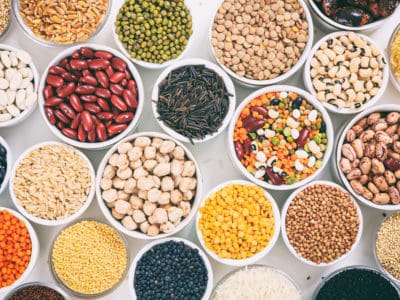 Huelsenfruechte frucht linsen soja leguminosen bohnen erbsen pflanzen pflanzlich proteine1