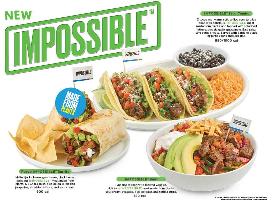 Impossible baja fresh