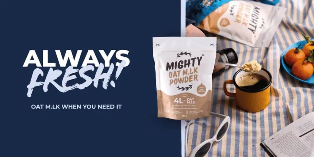 mighty drinks hafermilchpulver