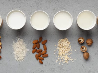 Milchalternative pflanzliches protein hafer mandel lupine