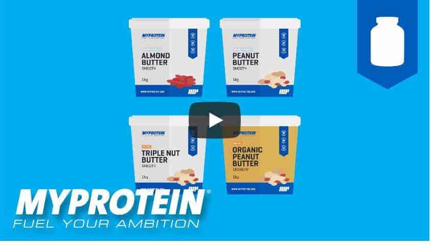 Vegane Erdnussbutter von MYPROTEIN