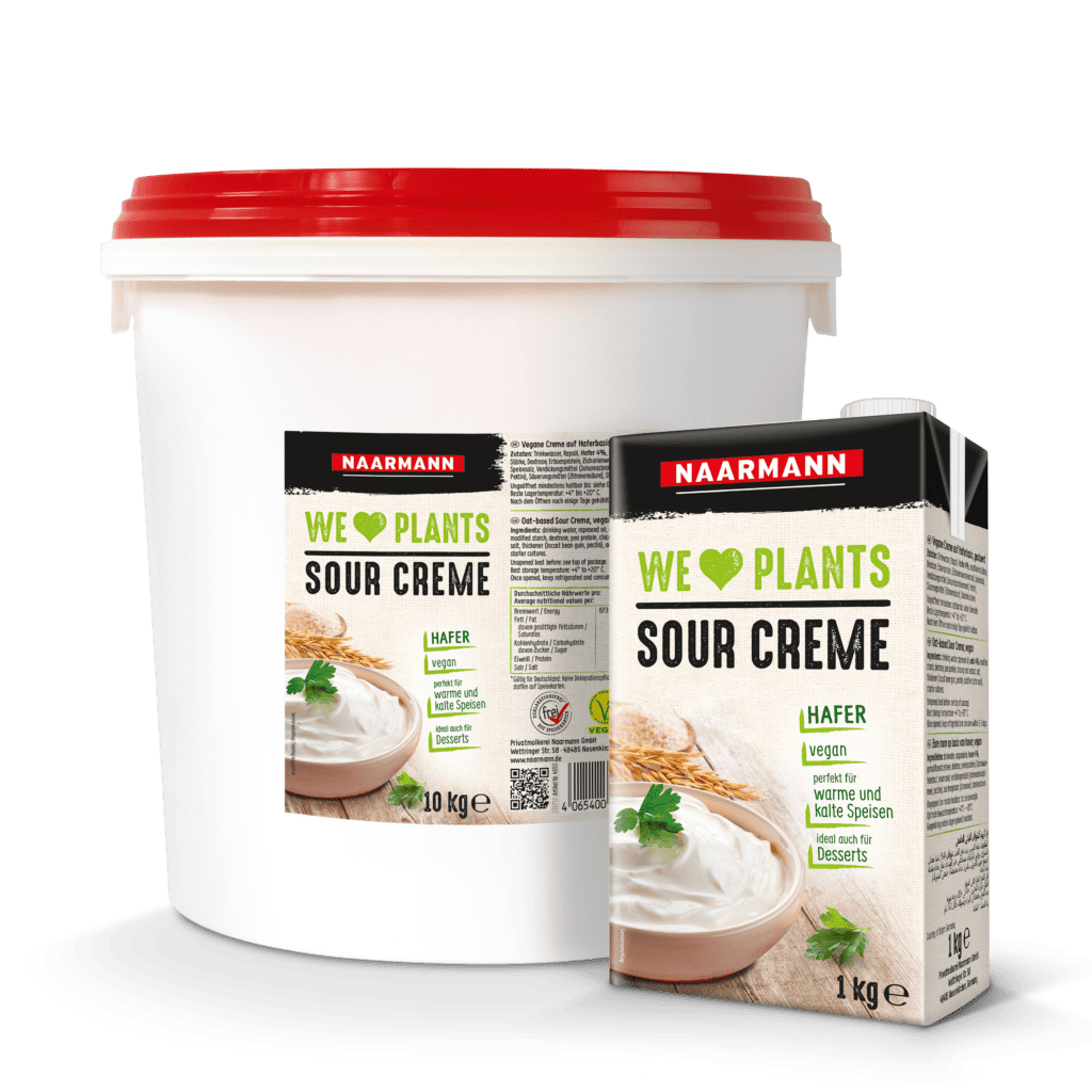 Naarmann we love plants sour creme 10kg sig 1l kombi rgb