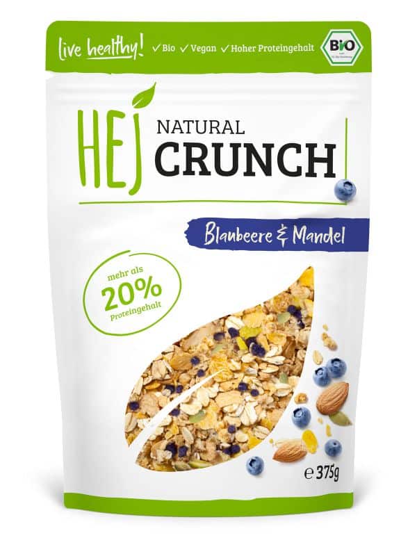 HEJ Natural KARKALIS Crunch Blaubeere Mandel