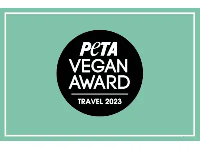 peta vegan award travel