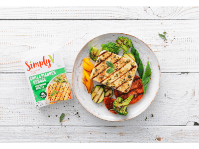 simply v veganer grillkäse