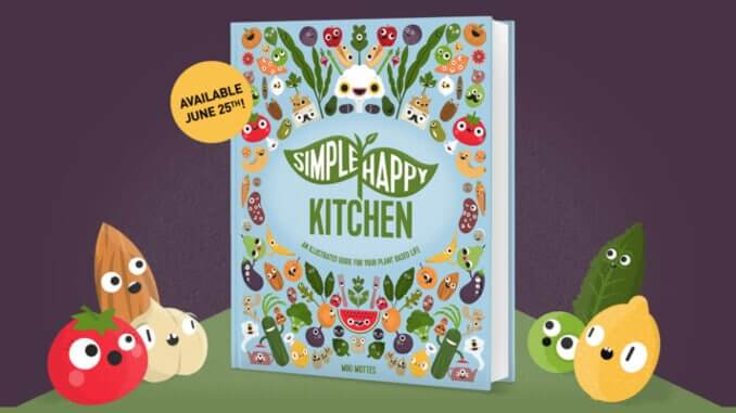 der neue vegane Ratgeber "Simply Happy Kitchen"